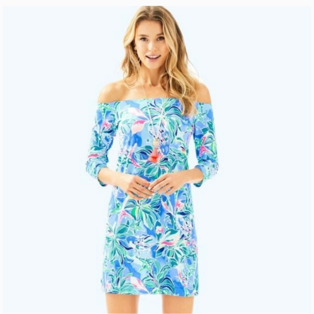 Lilly Pulitzer Laurana Off the Shoulder Dress